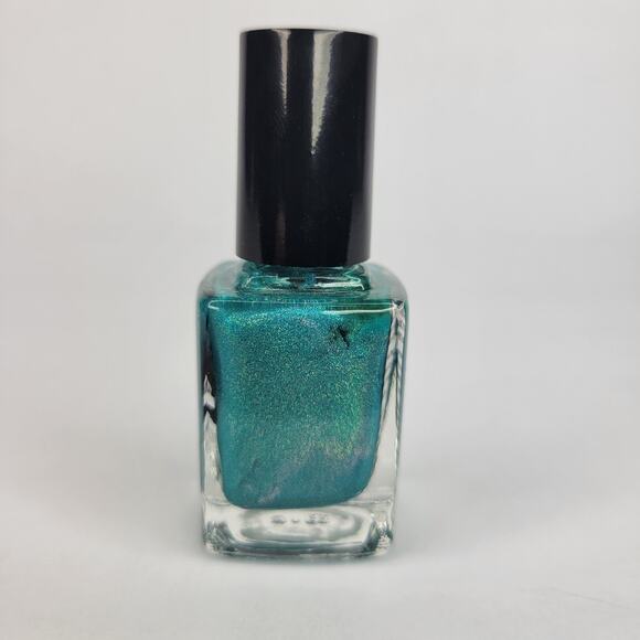Cirque Nail Polish "Cerrillos" NEW Blue Glitter Shimmer Holo Iridescent Lacquer - Picture 4 of 8